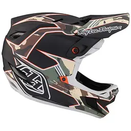 Велошолом Troy Lee Designs D4 Composite Helmet Matrix Camo Army Green M (1106-140035003) - мініатюра 3