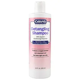 Шампунь Davis Detangling Shampoo девіс легке розчісування -кондиціонер від ковтунів для собак та котів 355 мл