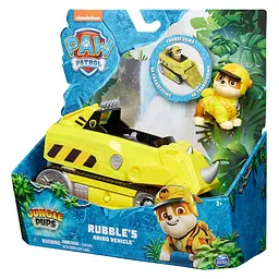 Великий рятувальний автомобіль-трансформер Spin Master PAW Patrol Джунглі Цуценячий патруль з водієм Кремез (SM17776/0624) - мініатюра 2