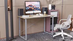 Комп'ютерний стіл Ferrum-decor Дейв 75x140x70 сірий ДСП Дуб Сонома 16мм (FRD-102409) - мініатюра 3