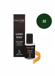 Коректор-реставратор Coccine Leather Repair для шкіри, темно-зелений, 10 мл