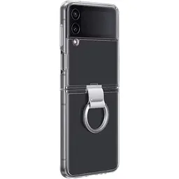Оригінальний прозорий чохол із кільцем Samsung для Galaxy Z Flip4 Clear Cover with Ring Crystal EF-OF721CTEGUA