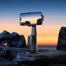 Смарт-штатив HOCO K26 Smart camera gimbal Black - мініатюра 10