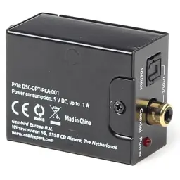 Конвертор Cablexpert Digital to analog audio (DSC-OPT-RCA-001) - мініатюра 5
