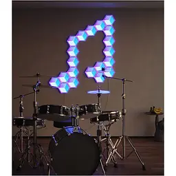 Набір світильників Govee H606A Glide Hexagon Light 7шт [158579] - мініатюра 2