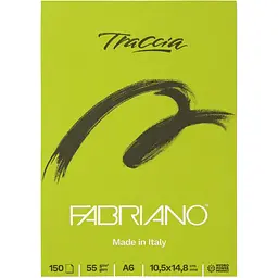 Блок паперу для графіки та каліграфії Fabriano Traccia 55 г/м2 150 аркушів - мініатюра 6