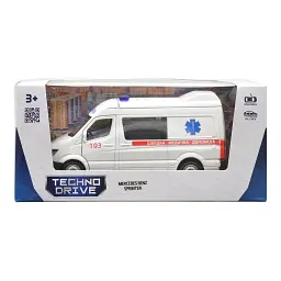 Масштабна модель автомобіля TechnoDrive Mercedes Benz Sprinter Швидка Допомога (250344U) - мініатюра 11