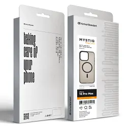 Чохол ArmorStandart Mystiq MagCase для Apple iPhone 15 Pro Max Black - мініатюра 3