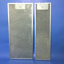 Набір алюмінієвих решіток на телескопічну витяжку Ventolux GARDA 60 (700) SLIM, LED ( 205*475 + 130*475мм) - мініатюра 3
