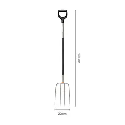 Вила для компосту Fiskars Ergonomic 1070678 - мініатюра 2