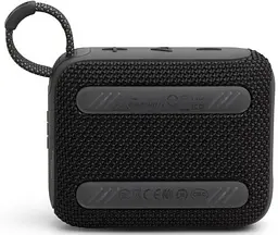 Колонка портативна 1.0 JBL Go 4 Black, 4.2 Bт, Bluetooth, живлення від акумулятора, IPX7 водонепроникна (JBLGO4BLK) - мініатюра 4