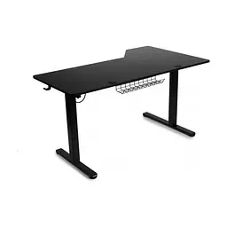 Комп'ютерний стіл Barsky StandUp Corner 1450x850 мм Black (BSTc-01) - мініатюра 7