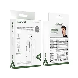 Навушники ACEFAST L14 3.5mm semi-in-ear wired earphones with mic 1.2m - мініатюра 2
