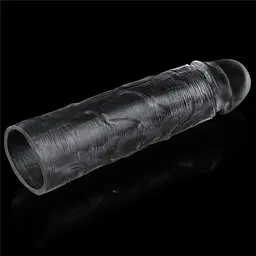 Прозора насадка на член Flawless Clear Penis Sleeve Add 1" від LoveToy - мініатюра 2