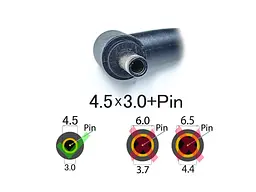 Блок живлення для Asus 20V 9A 180W (4.5x3.0+Pin)(без кабелю) - мініатюра 2