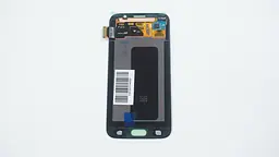 Дисплей для смартфона (телефону) Samsung Galaxy S6 DS, SM-G920, blue - мініатюра 2