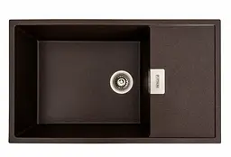 Кухонна мийка Platinum 8650 DIAMOND матова Шоколад (SP000039177)