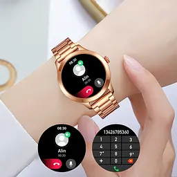 Смарт-годинник Skmei S241 сталевий ремінець Rose Gold, S241-SRG (16693) - мініатюра 5