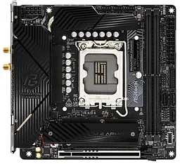 Материнська плата AsRock B760I LIGHTNING WIFI (B760I LIGHTNING WIFI) (Socket 1700, Intel B760, Mini-ITX) - мініатюра 2