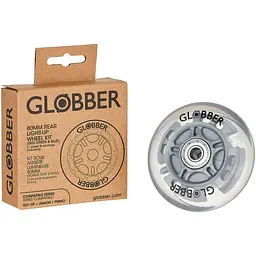 Колесо заднє до самокатів Globber серій Primo, Go Up, Junior 80 мм світиться - мініатюра 2