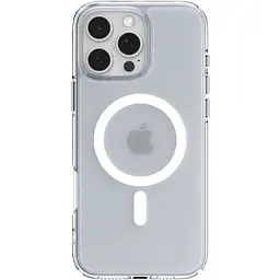 Прозорий чохол Spigen Ultra Hybrid MagSafe Frost Clear для iPhone 16 Pro (ACS08133) - мініатюра 5
