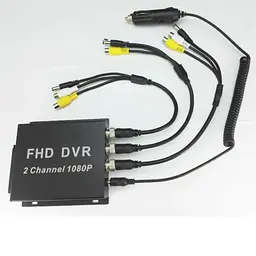 AHD відеореєстратор на 2 камери Pomiacam MDVR для таксі, автобусів, вантажівок, 2 Мп, Full HD 1080P, SD до 128 Гб, пульт ДУ (100398) - мініатюра 7