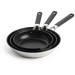 Набір сковорідок KitchenAid CSS 20+24+28 см з керамічним покриттям (CC005708-001) - мініатюра 1