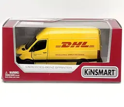 Металева машинка Mercedes-Benz Sprinter DHL Edition - мініатюра 3
