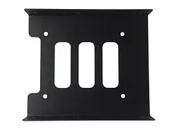 Фрейм-перехідник Maiwo для 2.5" HDD/SSD в 3.5" відсік метал, розмір 122 х 100 х 25 мм, чорний
