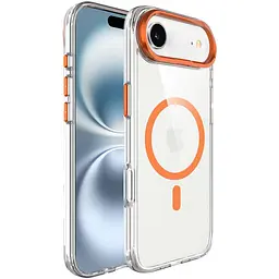 Чохол TPU Space Case Apex with MagSafe для Apple iPhone 17 Air (6.5) Papaya - мініатюра 2