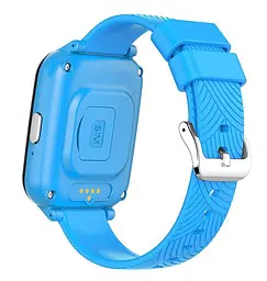 Розумний дитячий годинник Lemfo M45 з GPS, 4G SIM-картою, Wi-Fi, прослушкою, подвійною камерою автономністю до 4 днів Синій - мініатюра 2