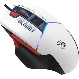 Мишка A4Tech Bloody W95 Ultra USB White/Black (4711421002325) - мініатюра 3
