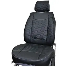 Автомобільні чохли для передніх сидінь Cayman Luxury black Model S Чорні