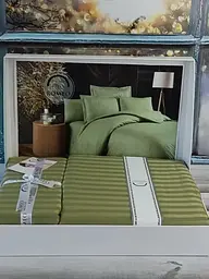 Постільна білизна Moss Сатин-Stripe Romeo Home pbe0051822