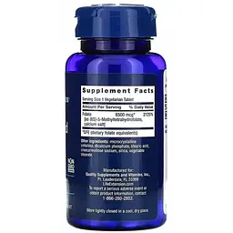 Фолат Life Extensions Optimized Folate 8500 мкг DFE 30 таблеток - мініатюра 2
