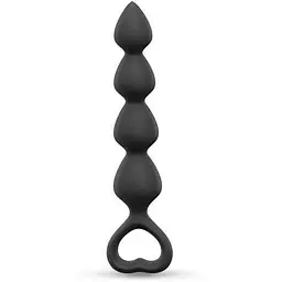 Анальний ланцюжок Love To Love BING BANG L Black Onyx - мініатюра 4