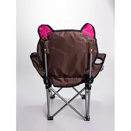 Дитяче крісло Lugi SJ-0065BR туристичне складане 34х58х65 см коричневе - мініатюра 4
