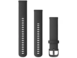 Ремінець Garmin Quick Release Venu, 20mm Band, Black/Slate 010-12932-11