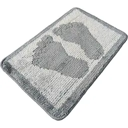 Килимок для ванної Vezzer Lux 40x60 см сірий (VZL0785) - мініатюра 2