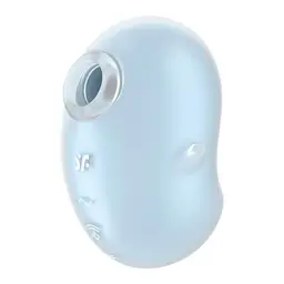 Вакуумний стимулятор Satisfyer Cutie Ghost Blue - мініатюра 6