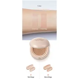 Кушон Tony Moly Triple Collagen Egg Skin відтінок 01 (Skin Beige) 15 г - мініатюра 5