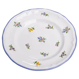 Столовий набір посуду тарілок і чашок 32 предмети на 6 персон Retro Floral порцеляновий Yiwu YY78-9A - мініатюра 5
