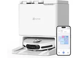 Робот-пилосос з вологим прибиранням Ezviz RS20 Pro (CS-RS20-PRO-PGA2) - мініатюра 2