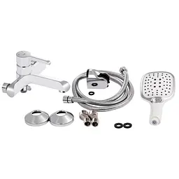Змішувач для ванни Qtap Grand WCR 006, Білий - мініатюра 7