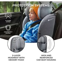 Автокрісло Kinderkraft Oneto3 i-Size Cool Grey KCONE300GRY0000 (00-00305211) - мініатюра 14