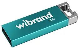 Флеш накопичувач USB 4Gb Wibrand Chameleon, Light синій, USB 2.0 (WI2.0/CH4U6LU)
