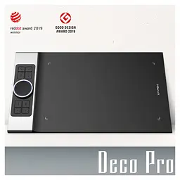 Графічний планшет XP-Pen Deco Pro Black (Deco Pro M) - мініатюра 5