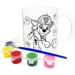 Набір для творчості Paw Patrol Декоративна чашка Веселі цуценята (122823) - мініатюра 2