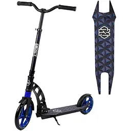 Самокат Best Scooter 85х16х36 см Чорно-синій 000255823