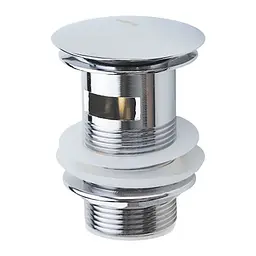 Донний клапан для раковини Haiba C0A11 автоматичний Click-Clack з переливом 1 1/4″ AC0546